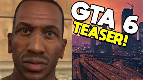 GTA 6 TEASER ~ CJ RETURNS AS CHARACTER in GTA 6! Release Dates For GTA ...