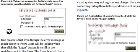 psychology - Is it useful keeping "foveal vision" in mind when ...