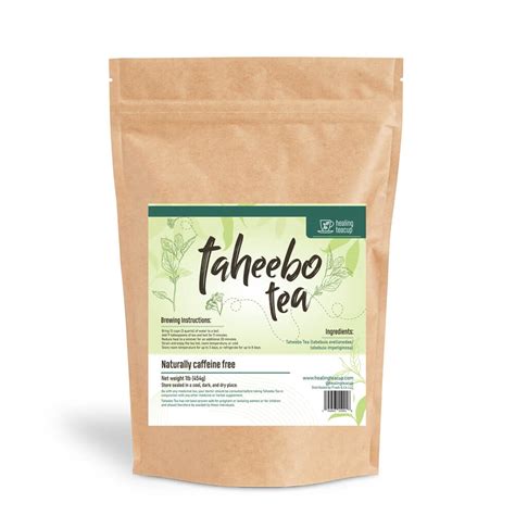 Taheebo Tea - Natural Pau D'Arco Inner Bark - 1 lb – Healing Teacup