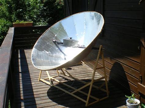 Parabolic Solar Cooker Diy - Video - DIY Fresnel Mirror Solar ...