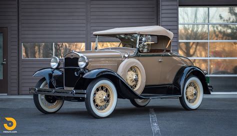 1931 Ford Model A Deluxe Roadster — Northwest European