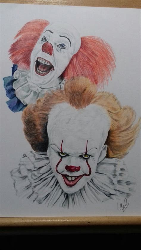 How To Draw Pennywise 1990 Drawing eyes is fun to do whether you are ...