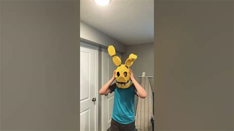 Spring Bonnie mask #fnaf #diy - YouTube