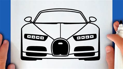 COMMENT DESSINER UNE BUGATTI CHIRON