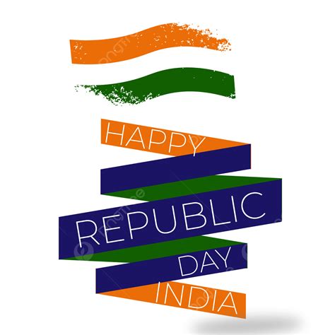 Happy Republic Day Vector Hd Images, Happy Republic Day Transparent Png ...