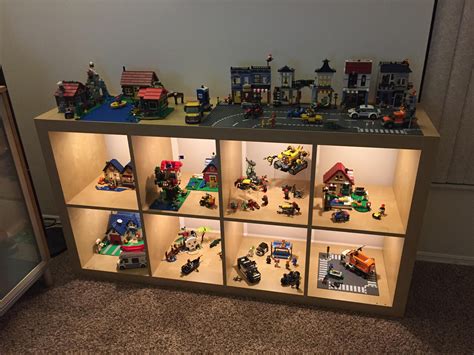 Supreme Lego Display Shelf Ideas Square Floating Shelves