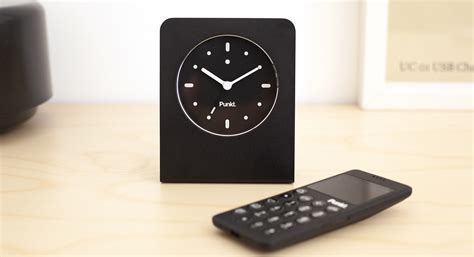 Punkt. AC02 designer alarm clock