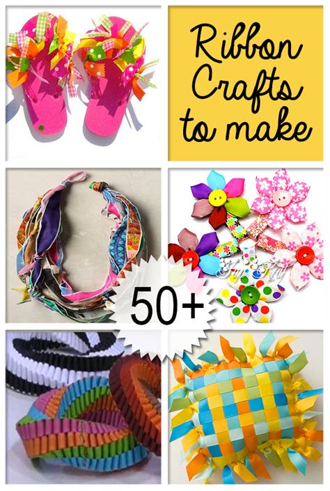 50 Plus Awesome Ribbon Crafts