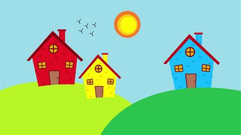 MS Paint House|How to draw a House in MS Paint | Cartoon House MS Paint ...