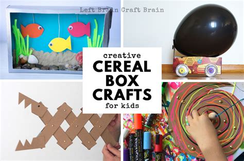 30+ Super Creative Cereal Box Crafts and Projects for Kids - Left Brain ...