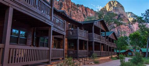 Zion Lodge Accommodations: Cabins, Hotel, Suites | Zion National Park