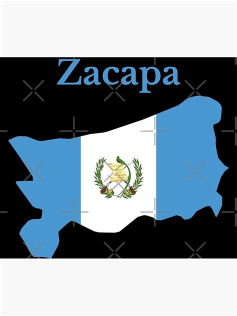 "Zacapa Department Map, Guatemala" Photographic Print for Sale by ...