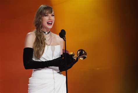 Taylor Swift Announces New Album After 13th GRAMMY Win At The 2024 ...