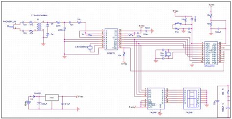 Dtmf Decoder Circuit Diagram Explanation