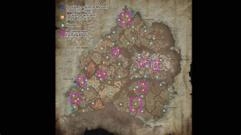 Best Mystery Chests Farming Zones & Helltide Map For Diablo 4 - Esports Zip