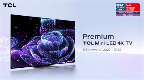 TCL Wins Four Prestigious 2022-2023 EISA Awards Including Premium Mini ...