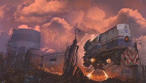 Crazy Train by Alejandro Burdisio : r/ImaginaryTrains