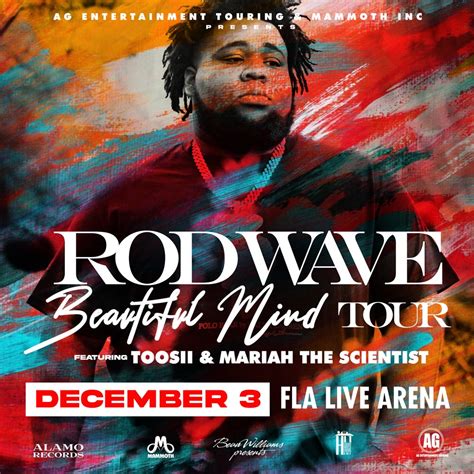 Rod Wave Announces Upcoming 2022 Tour | FLA Live Arena