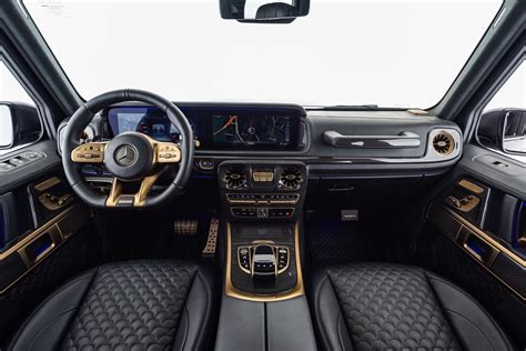 Brabus 800 Black & Gold Edition revealed - modified Mercedes-AMG G63 ...