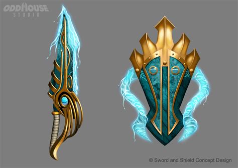 ArtStation - Sword and Shield Concept Design