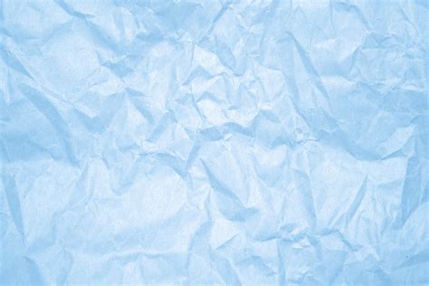 Crumpled Baby Blue Paper Texture – Photos Public Domain