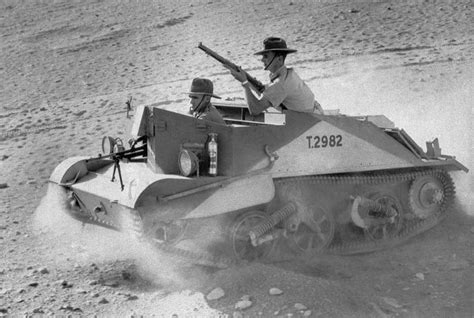 One of the Bren gun carriers used by Australian light horse troops in ...