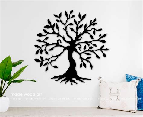 Wooden Tree of Life Wall Art Wood Wall Art Tree of Life Decor - Etsy