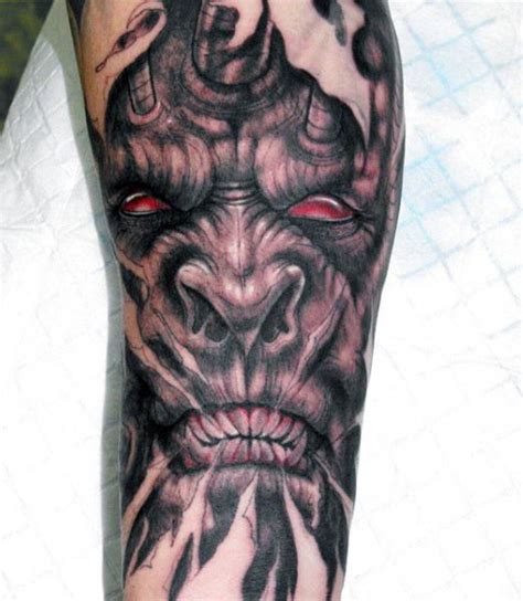 87 Wicked Demon Tattoos for Men | Demon tattoo, Satanic tattoo design ...