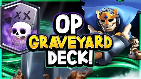 BEST SKELETON KING DECK in CLASH ROYALE! - YouTube