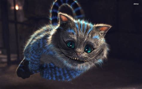 cats, smiling, Cheshire Cat, Alice, Alice in Wonderland HD Wallpaper