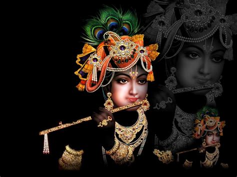 Shri Krishna Wallpaper - WallpaperSafari