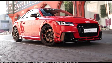 TT RS Audi Sport Performance Parts Aero Kit - auto|motive - YouTube