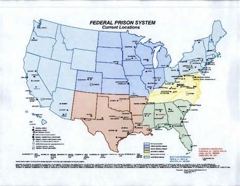 We have Jobs! Bureau of Prison Map - 119 Locations