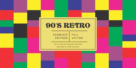 90S Retro pattern 9493350 Vector Art at Vecteezy