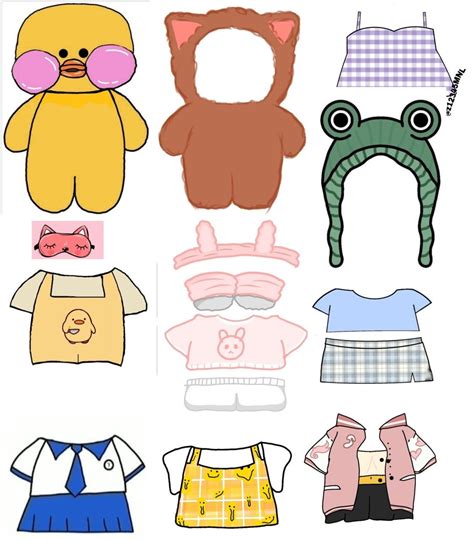 Duck lengkap Paper Dolls Diy, Paper Dolls Clothing, Paper Clothes ...