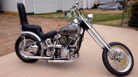 1950 Harley Panhead Chopper Is a Custom Masterpiece | Hdforums