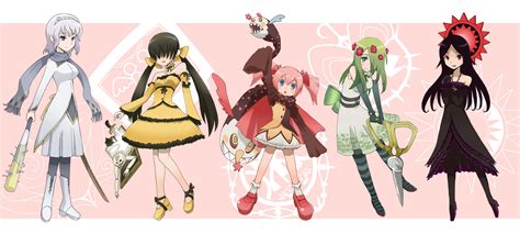 PMMM Witches In Human Form - Puella Magi Madoka Magica Fan Art ...