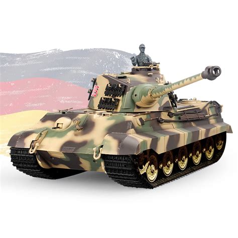 Buy Ferthor Fun Heng Long RC Tank for Adults 1:16 2.4ghz German Tiger ...