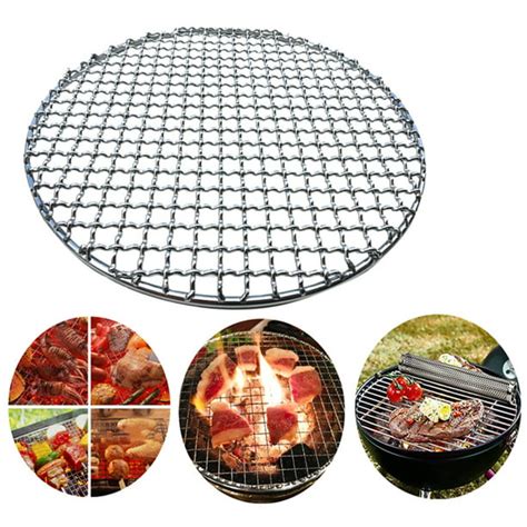 SPRING PARK BBQ Stainless Steel Barbecue Round Grill Mesh Wire Net ...