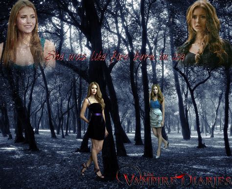 Katherine and Elena by angiezinha on DeviantArt