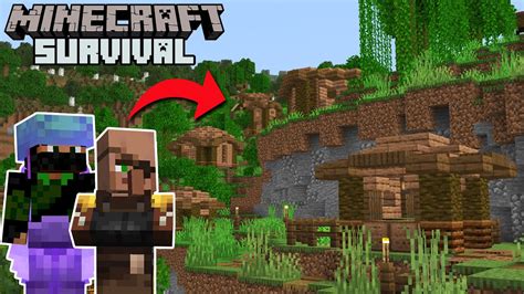 Building a JUNGLE VILLAGE in Minecraft 1.19 Survival | Episode 40 - YouTube