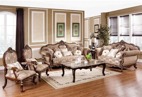 Mariano Furniture - 1428 Traditional 3 Piece Living Room Set - BM1428 ...