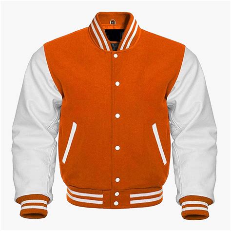 custom Pink baseball varsity /Leather Varsity jacket/New Varsity ...