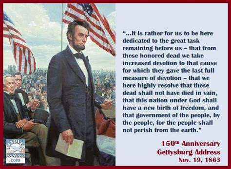 Abraham Lincoln ~ Gettysburg Address | Historical Archives | Pinterest