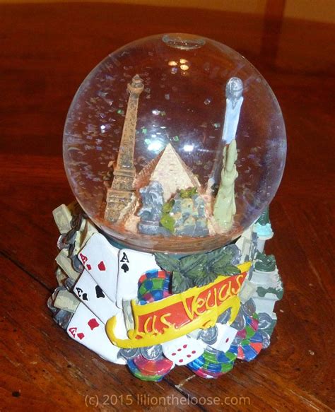 Souvenir: Las Vegas Snow Globe - Lili On The Loose | Snow globes, Las ...