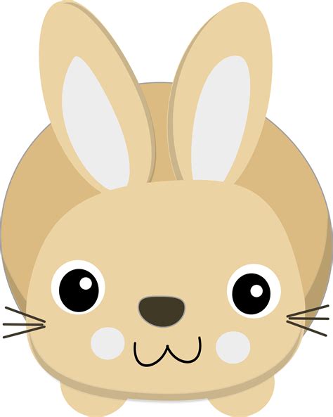 cute bunny looking up clipart - Clipground