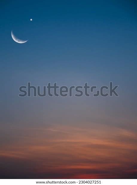 Sky Moon Night Ramadan Eid Symbols Stock Photo 2304027251 | Shutterstock