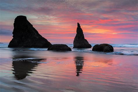 Bandon Beach (Oregón) - Bandon Beach (Oregón) La costa de Oregón es un ...