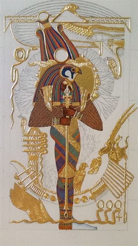 Pin by Bilaal on IMHOTEP | Ancient egyptian art, Egyptian art, Gods of ...