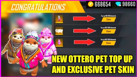 I GOT OTTERO PET AND EXCLUSIVE OTTERO PET SKIN FROM OTTERO TOP UP EVENT ...